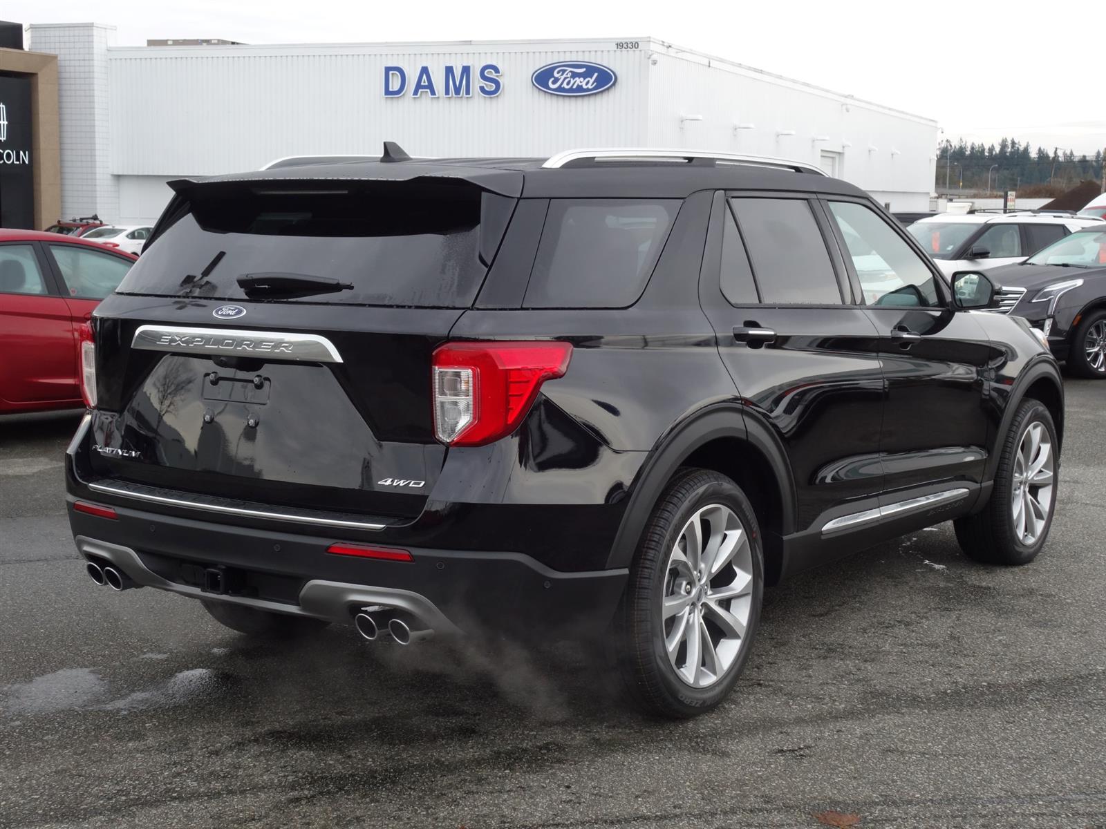 2021 Ford Explorer Platinum Agate Black, 3.0L EcoBoost® V6 Engine with